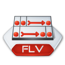Adobe Flash FLV Icon 128x128 png